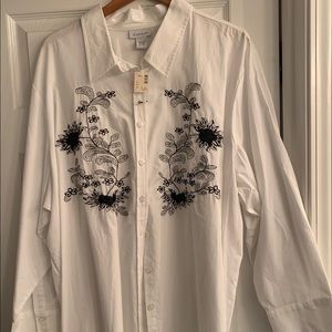 Avenue White dress shirt
